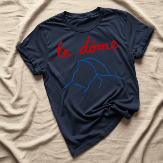 Printify T-Shirt Navy / XS Le Dome