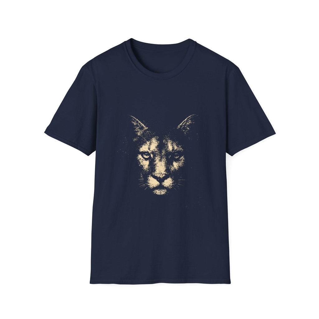 Printify T-Shirt Navy / XS Lion