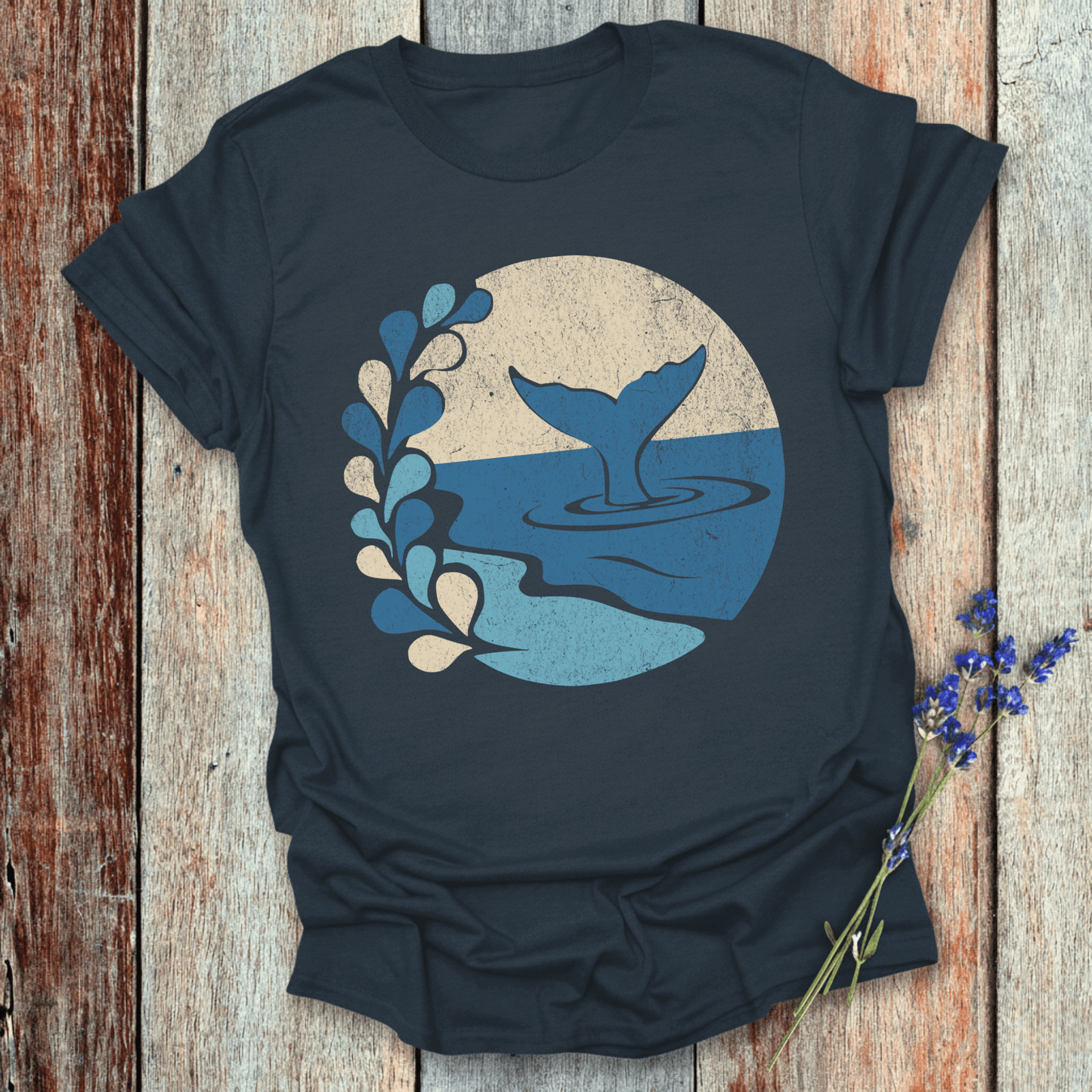 Printify T-Shirt Navy / XS Marine Majesty