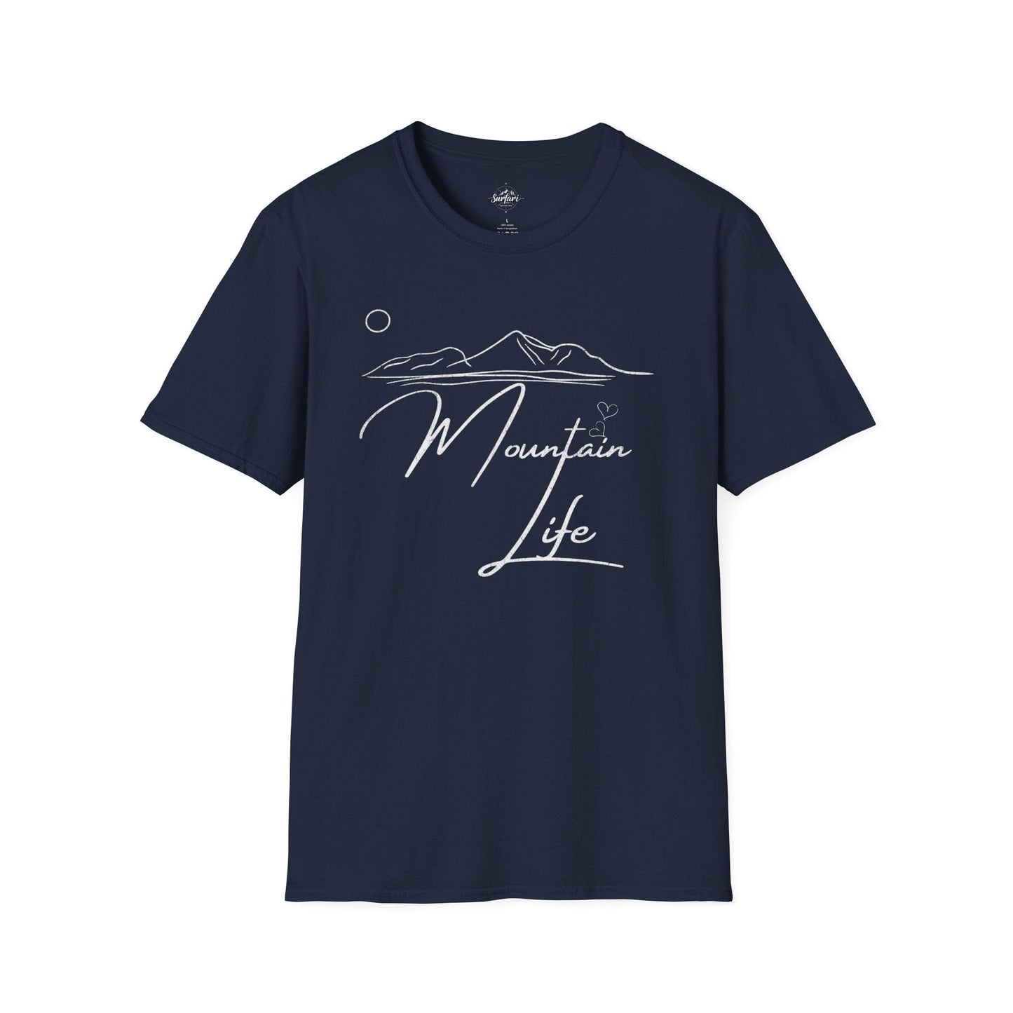 Printify T-Shirt Navy / XS Mountain Life