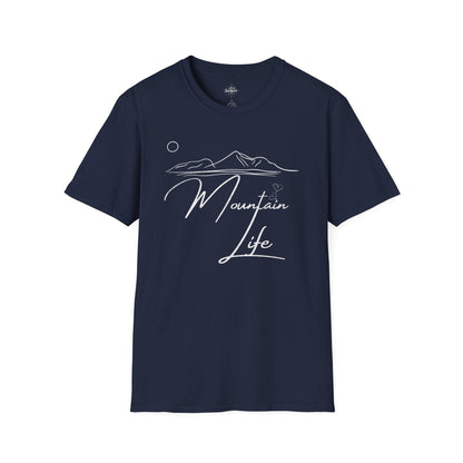 Printify T-Shirt Navy / XS Mountain Life