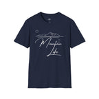 Printify T-Shirt Navy / XS Mountain Life
