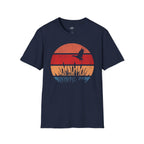 Printify T-Shirt Navy / XS Retro Sunset Duck
