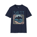 Printify T-Shirt Navy / XS Salty Whale Tail