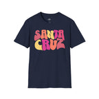 Printify T-Shirt Navy / XS Santa Cruz Funky