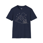 Printify T-Shirt Navy / XS Starry Night