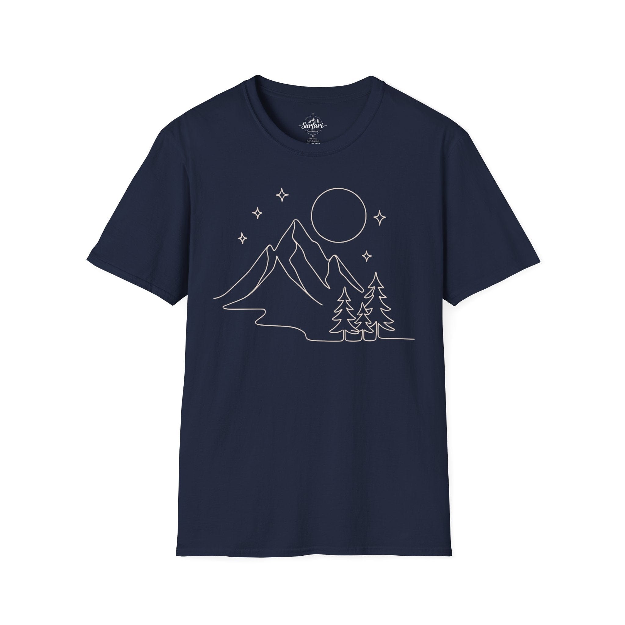 Printify T-Shirt Navy / XS Starry Night