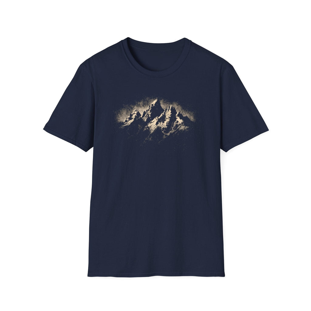 Printify T-Shirt Navy / XS Tetons