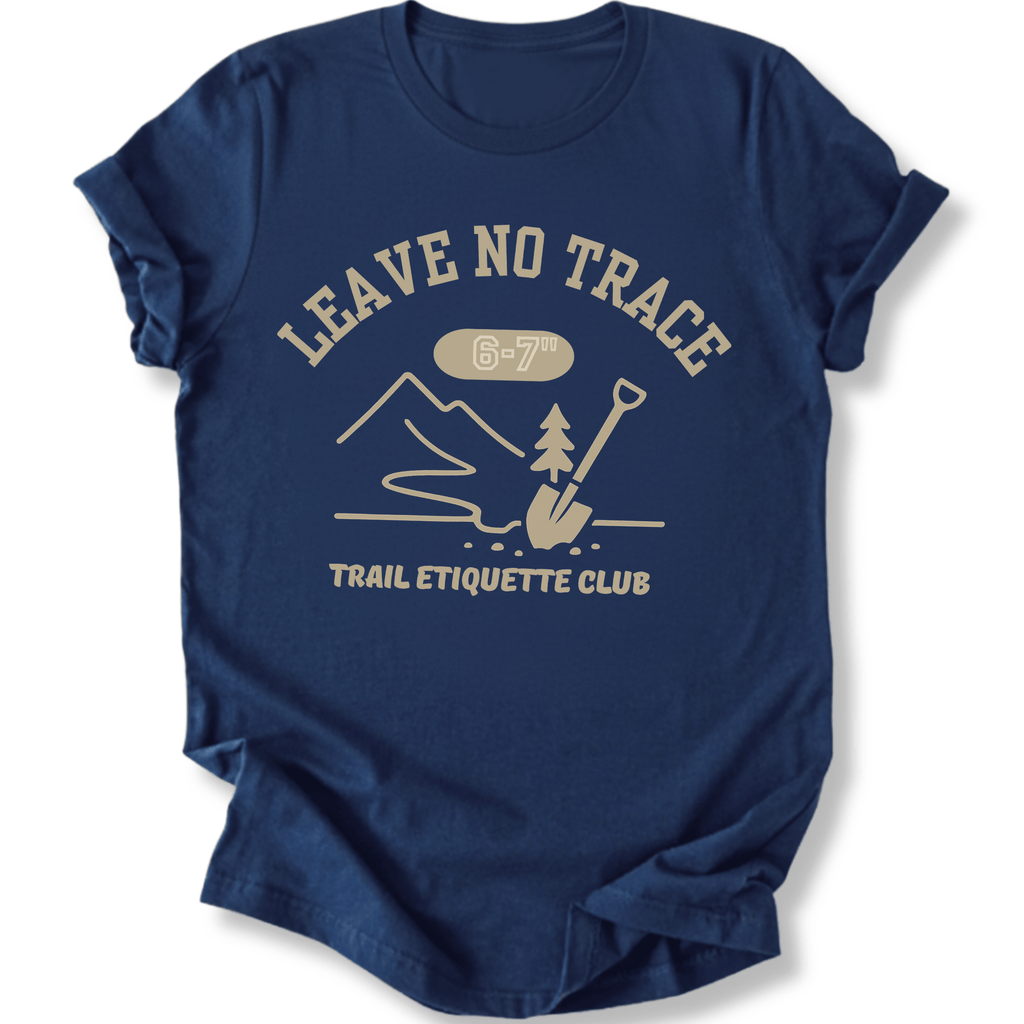 Printify T-Shirt Navy / XS Trail Etiquette Club