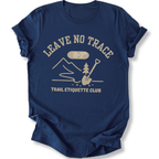 Printify T-Shirt Navy / XS Trail Etiquette Club