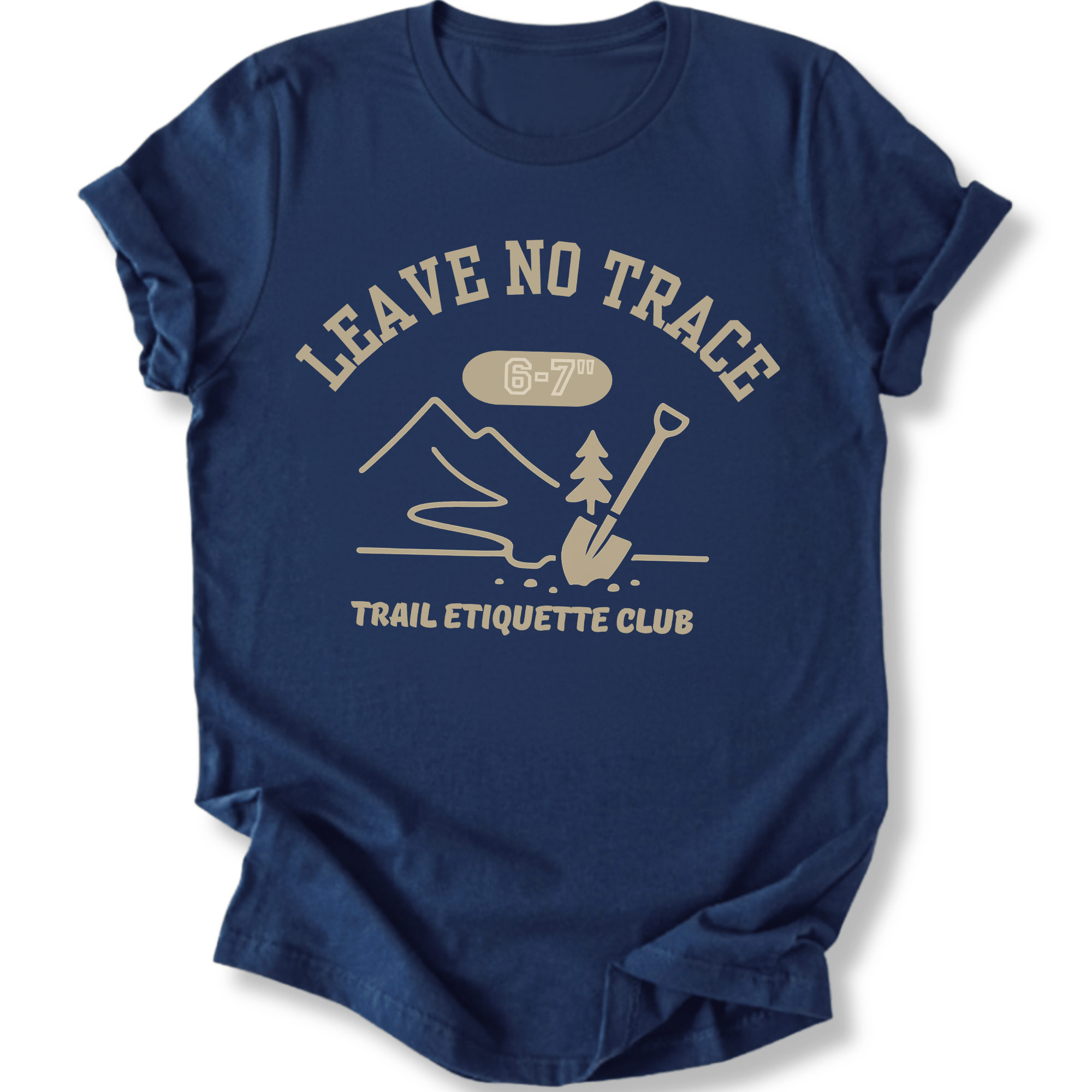 Printify T-Shirt Navy / XS Trail Etiquette Club