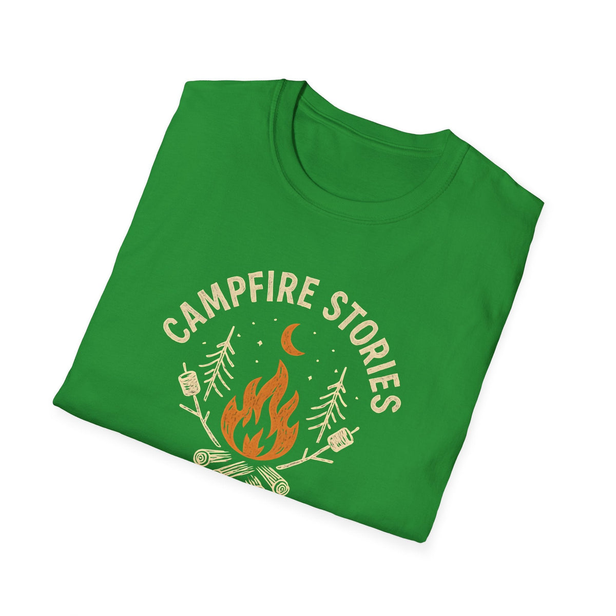Printify T-Shirt Outdoor Campfire Nights T-Shirt