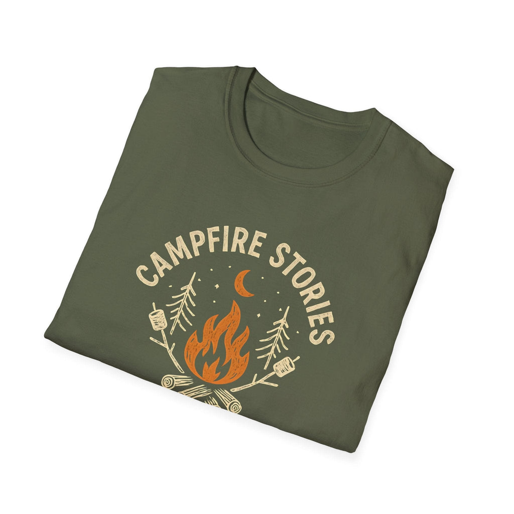 Printify T-Shirt Outdoor Campfire Nights T-Shirt