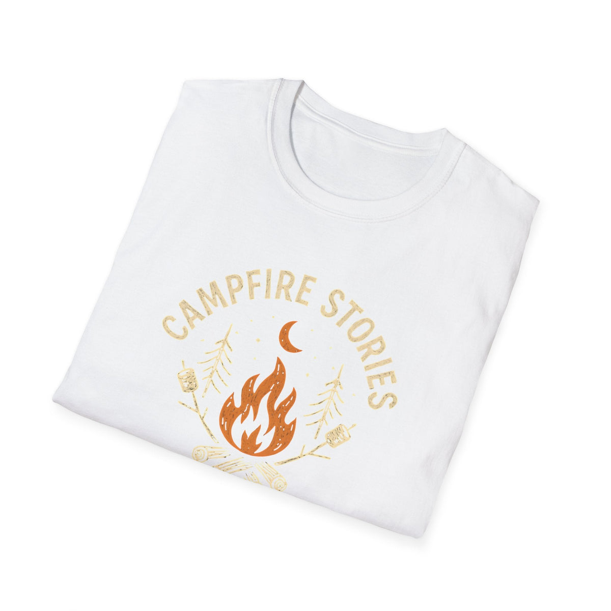 Printify T-Shirt Outdoor Campfire Nights T-Shirt