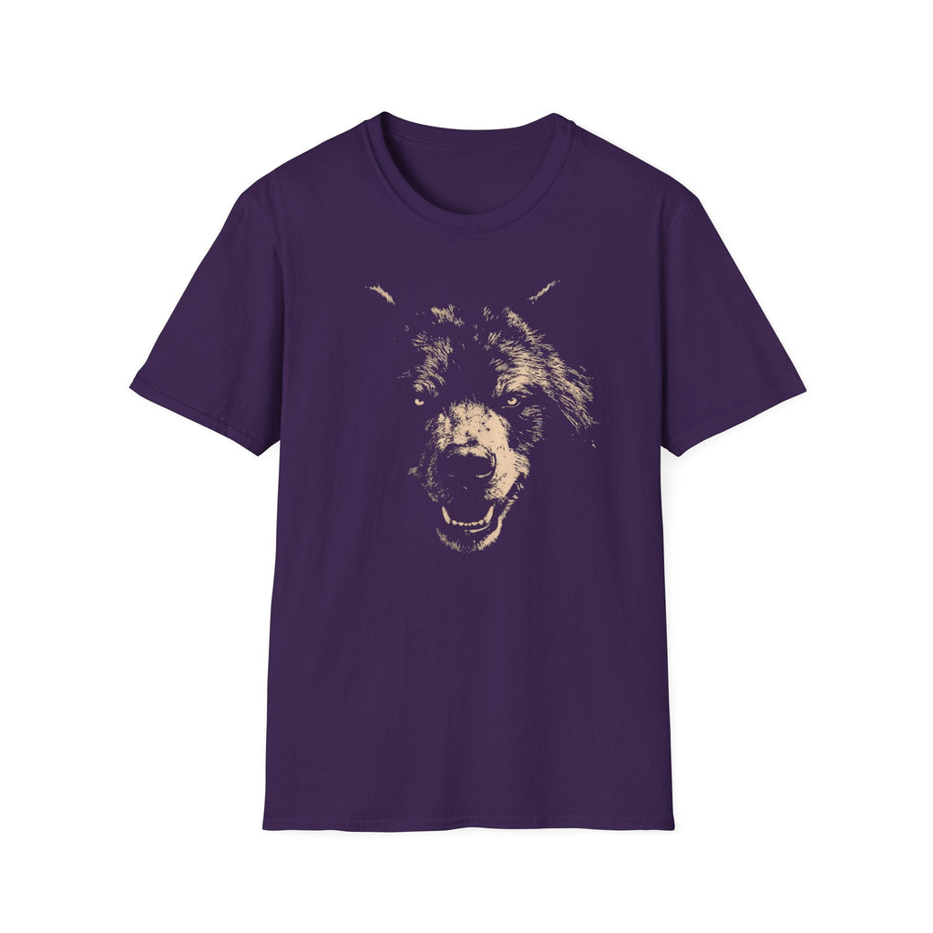 Printify T-Shirt Purple / S Bear Scare