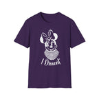 Printify T-Shirt Purple / S I Dissent T‑Shirt — Feminist Minnie Mouse Graphic Tee
