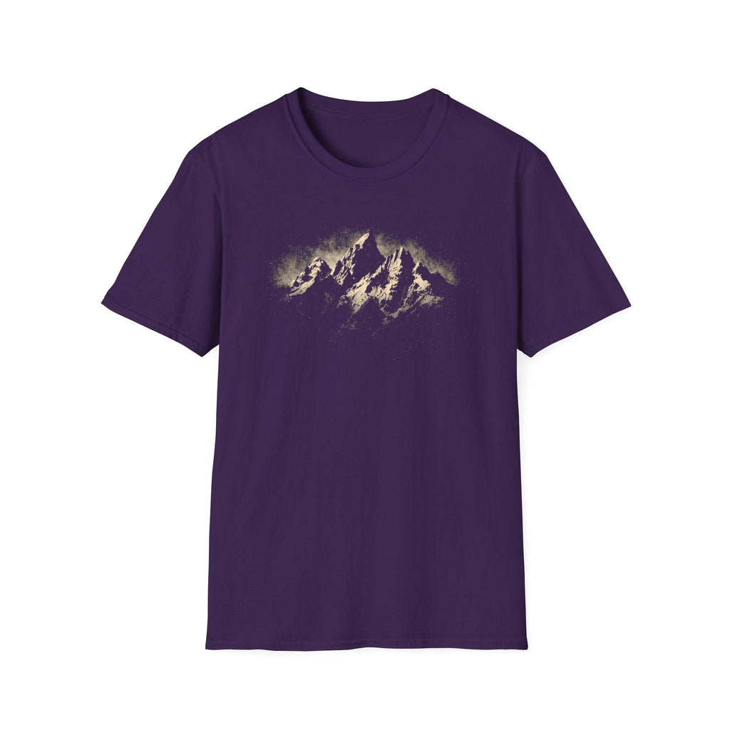 Printify T-Shirt Purple / S Tetons