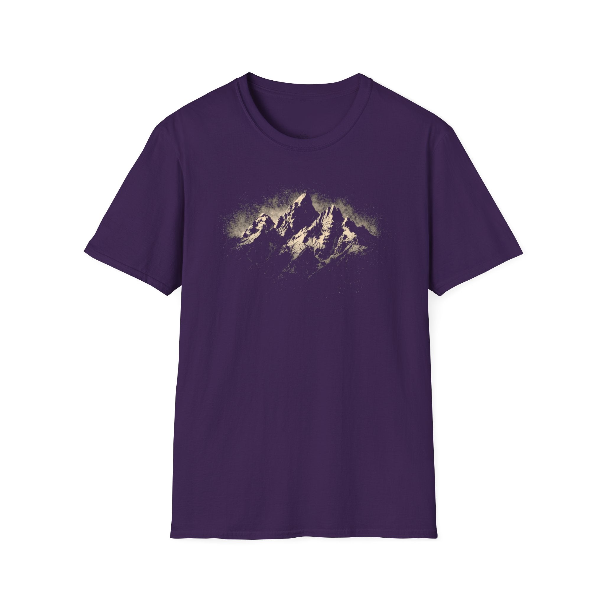 Printify T-Shirt Purple / S Tetons