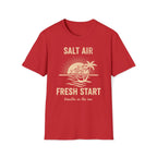 Printify T-Shirt Red / S Salt Air