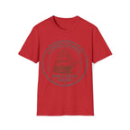 Printify T-Shirt Red / S Smooth Seas