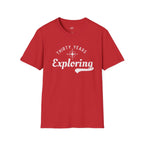 Printify T-Shirt Red / XS 30 Years Exploring
