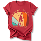 Printify T-Shirt Red / XS Feral Wife