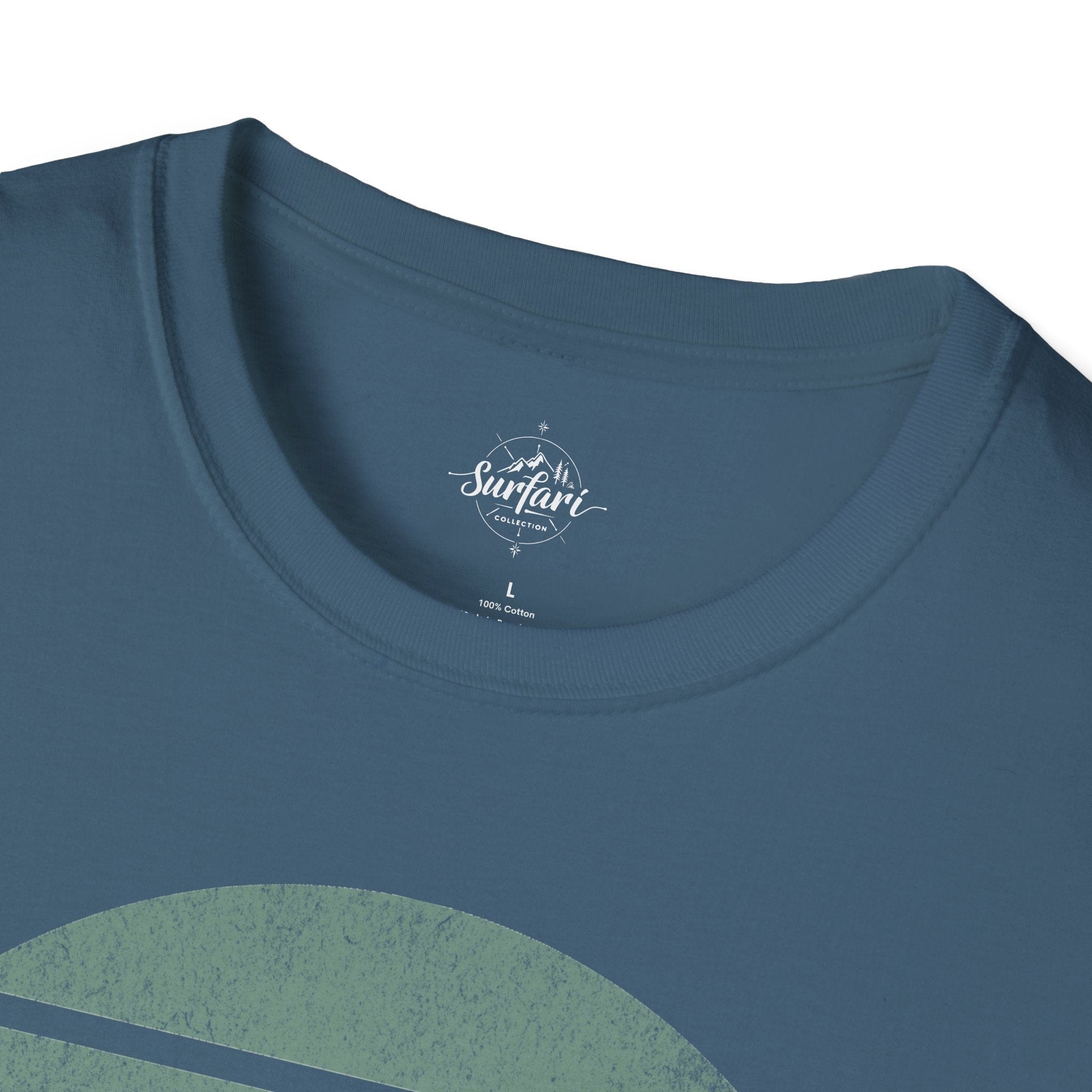 Printify T-Shirt Retro Sunset Mountains