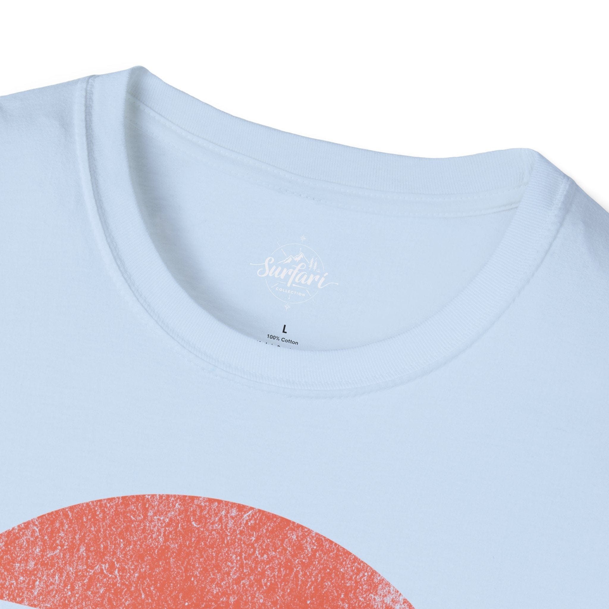 Printify T-Shirt Retro Sunset Roasting Marshmallows