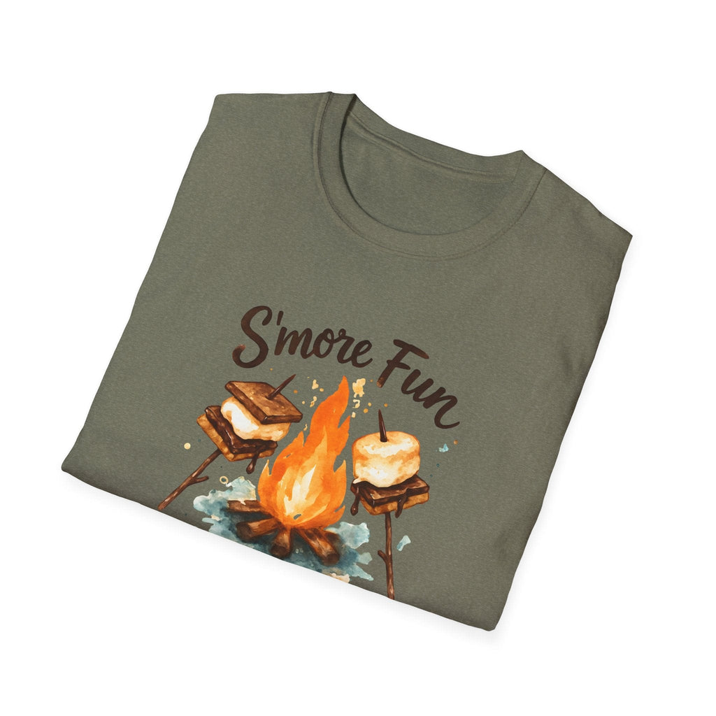 Printify T-Shirt S'more Fun Campfire T-Shirt
