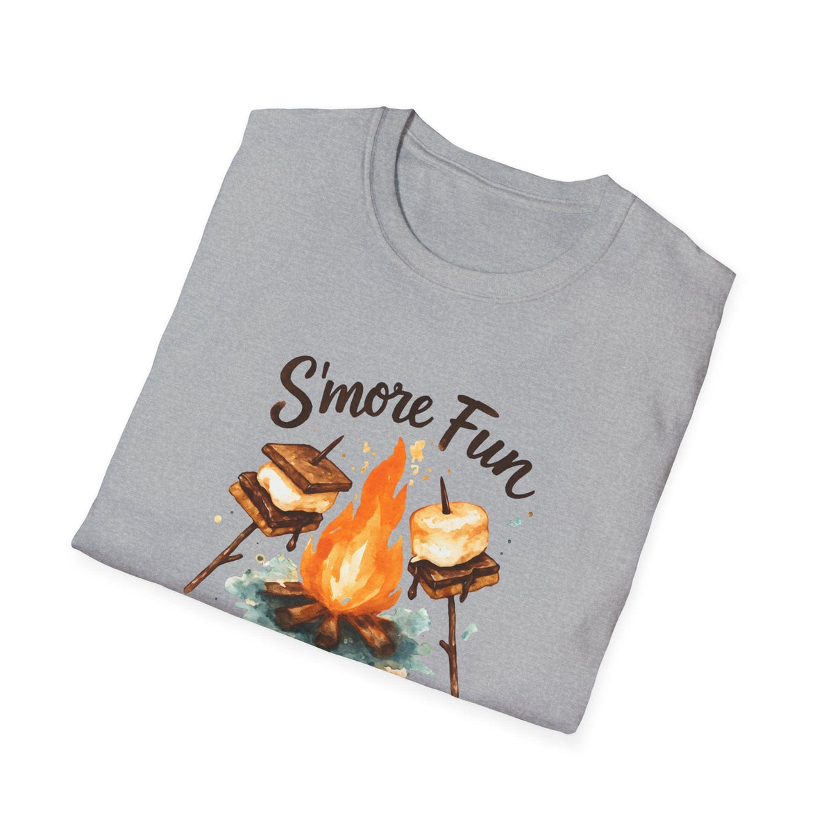Printify T-Shirt S'more Fun Campfire T-Shirt