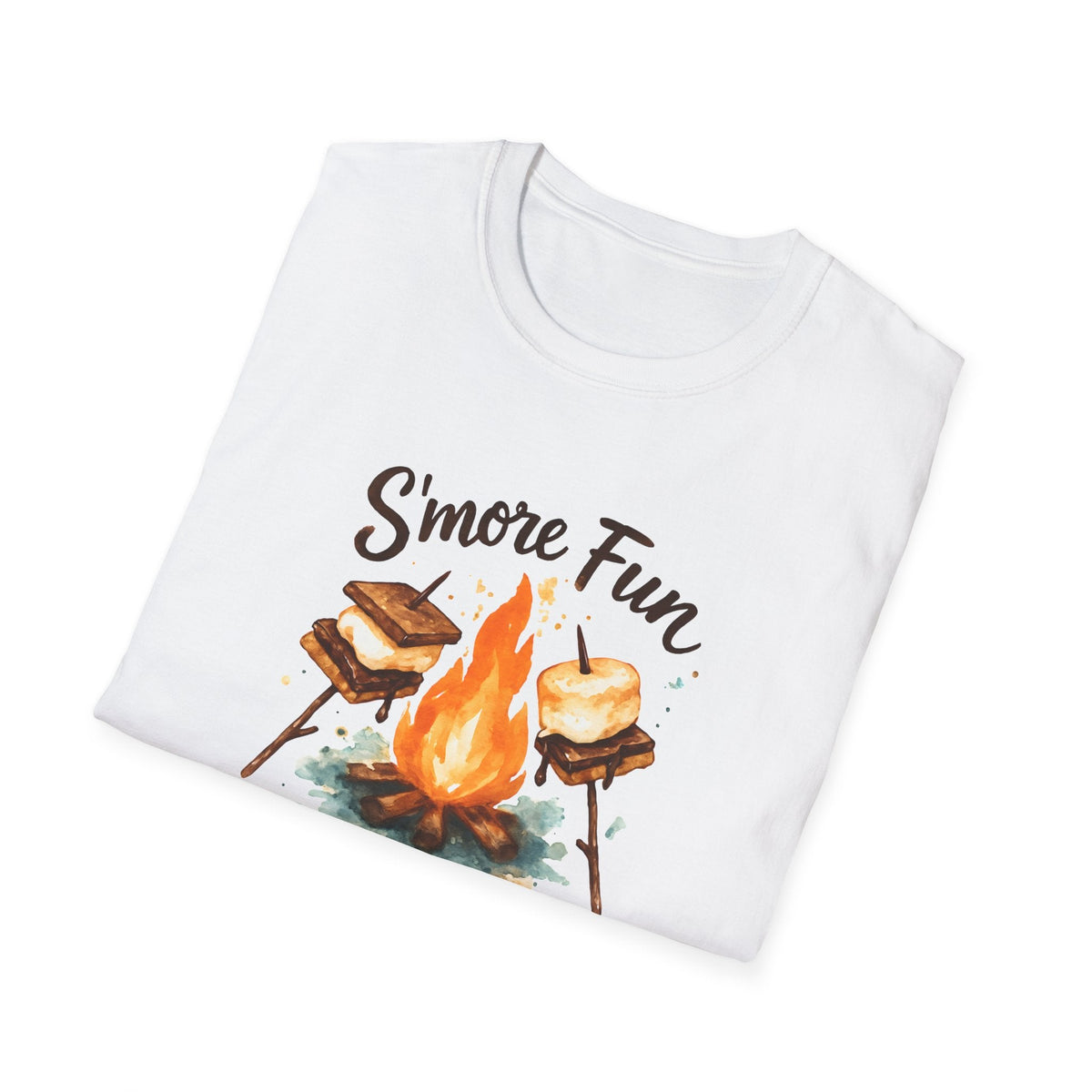 Printify T-Shirt S'more Fun Campfire T-Shirt