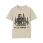 Printify T-Shirt Sand / S Bearly Made it