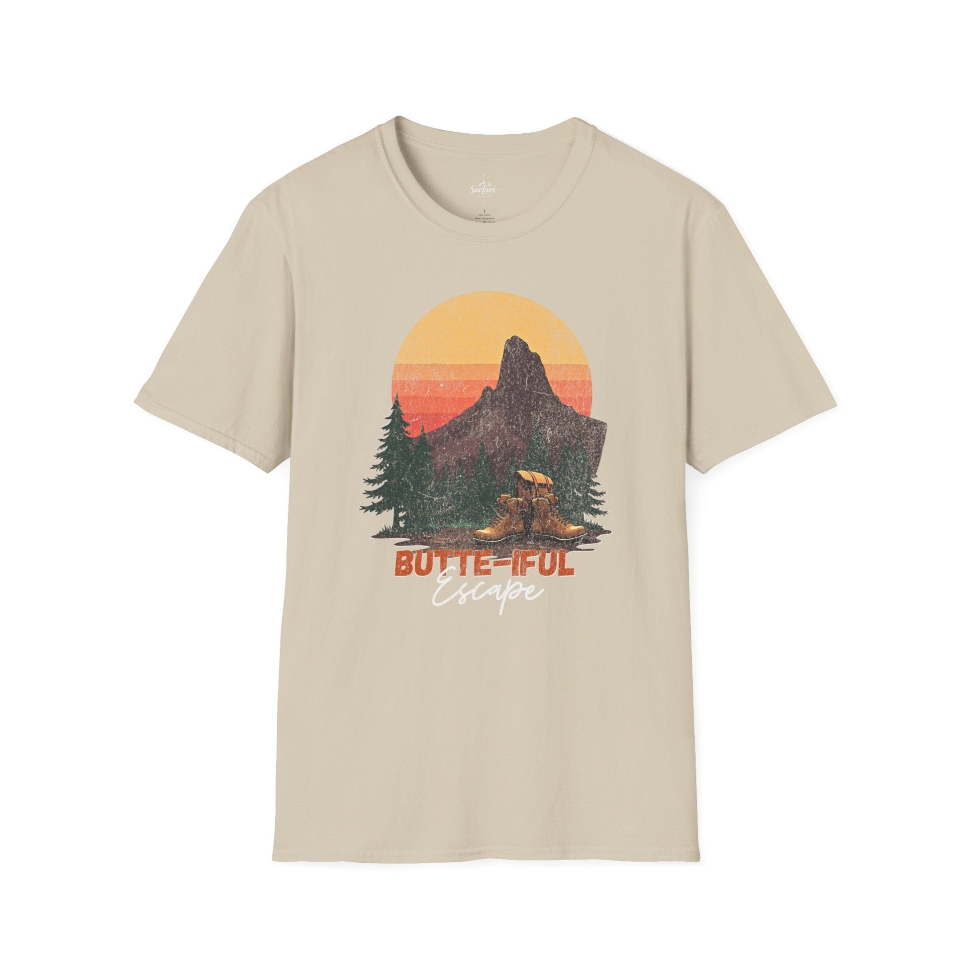 Printify T-Shirt Sand / S Butte-iful Escape