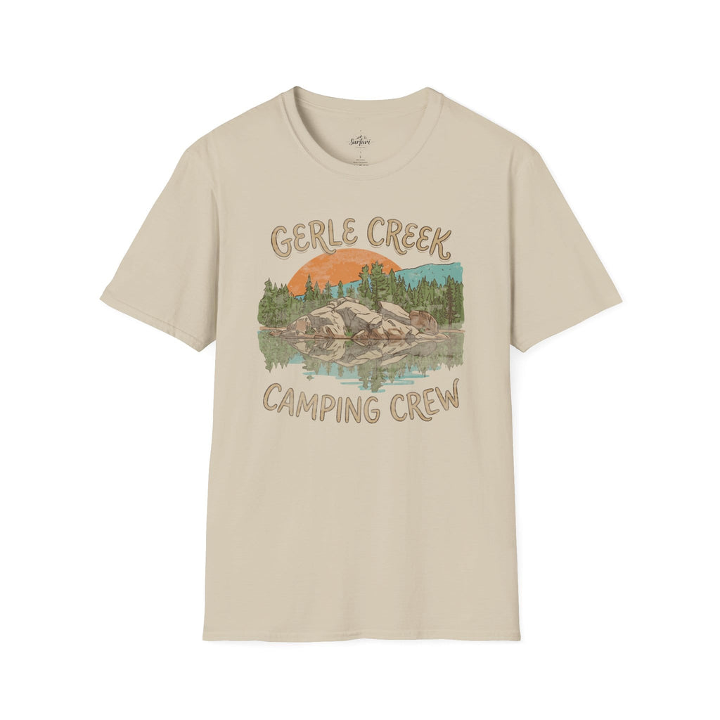 Printify T-Shirt Sand / S Camping Crew JOE