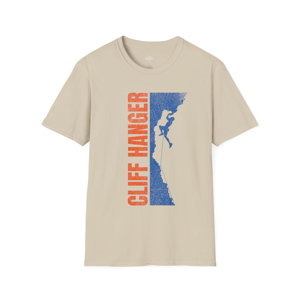 Printify T-Shirt Sand / S Cliff Hanger