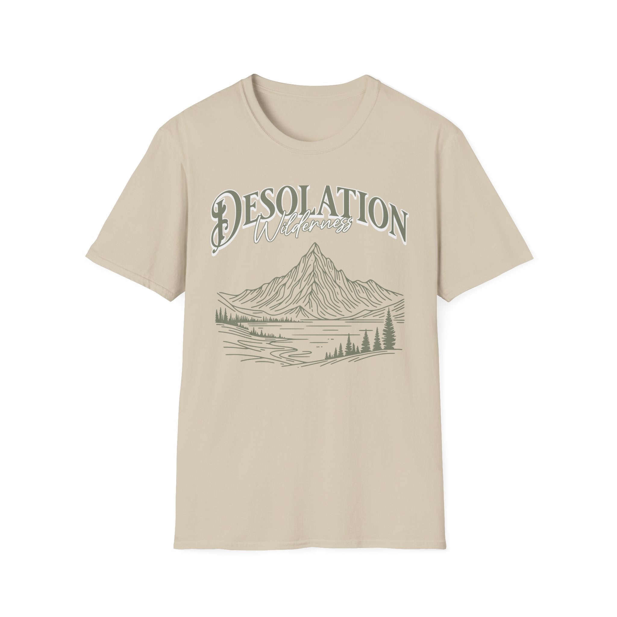 Printify T-Shirt Sand / S Desolation Wilderness