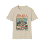 Printify T-Shirt Sand / S Here we go again