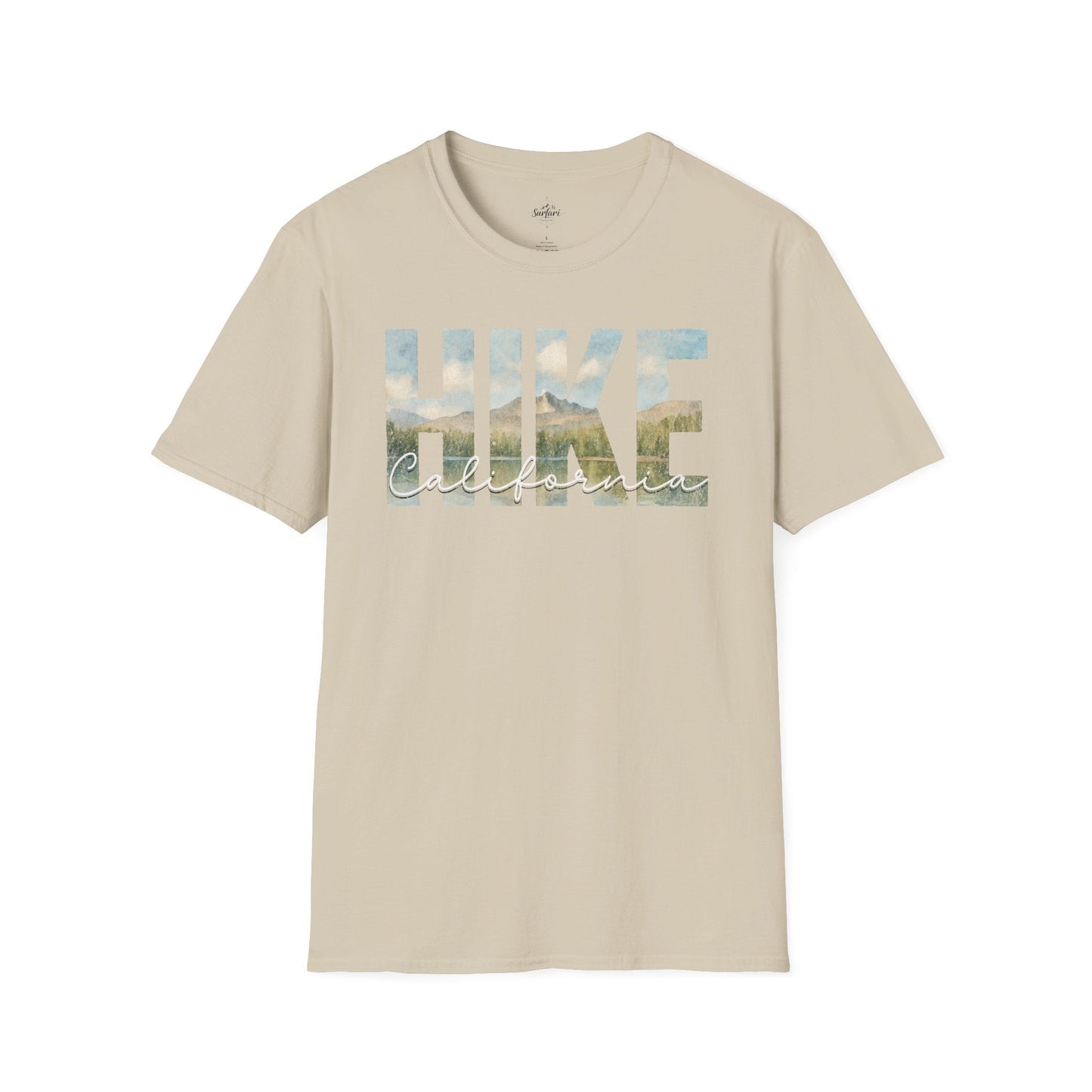 Printify T-Shirt Sand / S Hike California