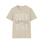 Printify T-Shirt Sand / S Overthinking in Style
