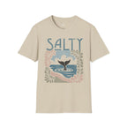 Printify T-Shirt Sand / S Salty Whale Tail