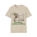 Printify T-Shirt Sand / S Skeleton loves hiking