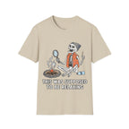 Printify T-Shirt Sand / S Skeleton Relaxing