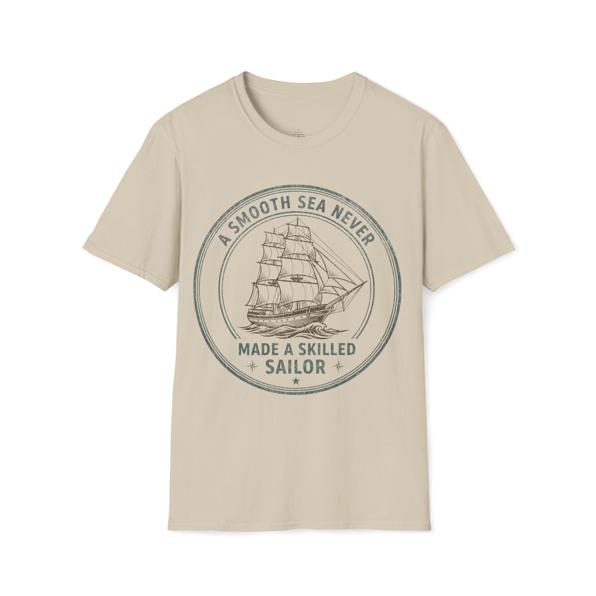 Printify T-Shirt Sand / S Smooth Seas