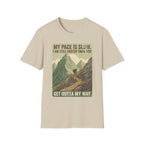 Printify T-Shirt Sand / S Trump Hikes - Faster Than you