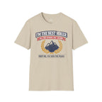Printify T-Shirt Sand / S Trump Hikes - I'm The Best Hiker