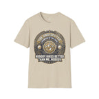 Printify T-Shirt Sand / S Trump Hikes - Undisputed Champion of the Trail