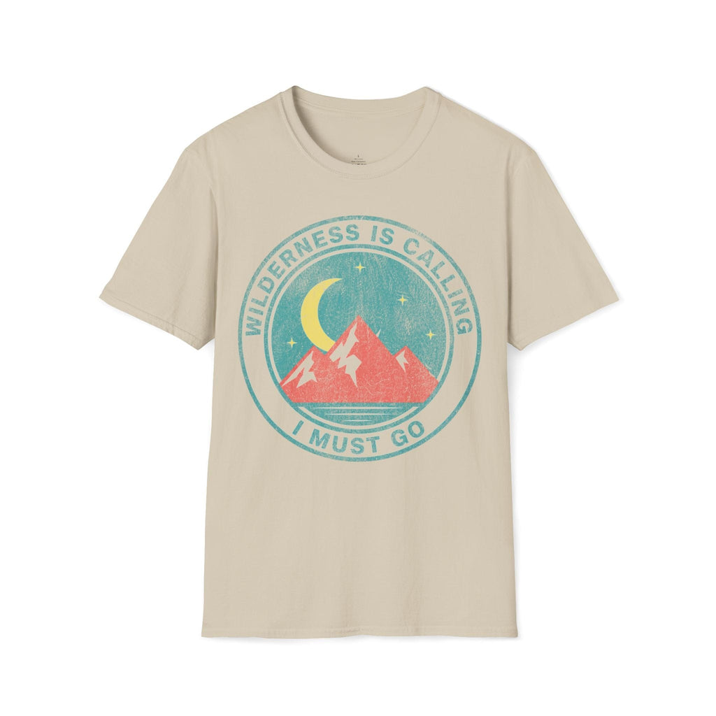 Printify T-Shirt Sand / S Wilderness is Calling