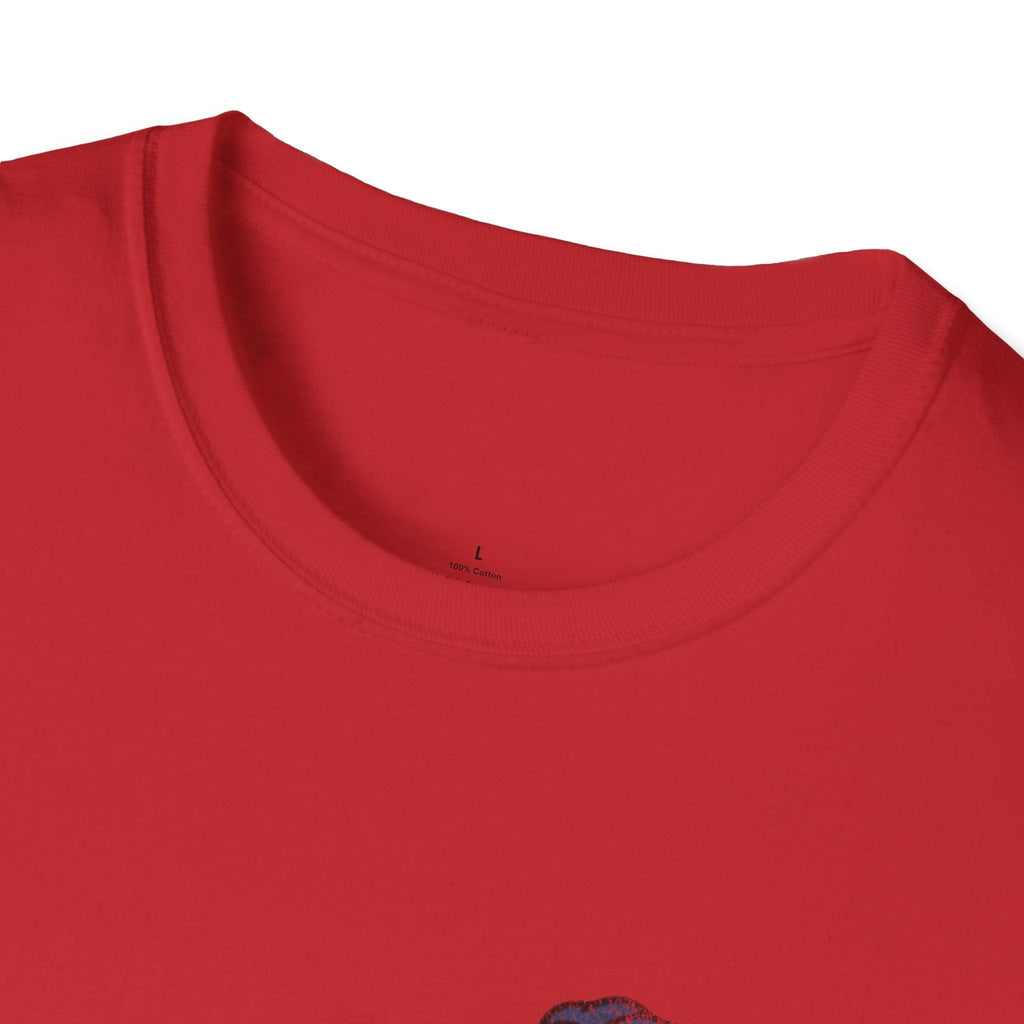 Printify T-Shirt Skeleton Relaxing