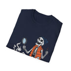 Printify T-Shirt Skeleton Relaxing