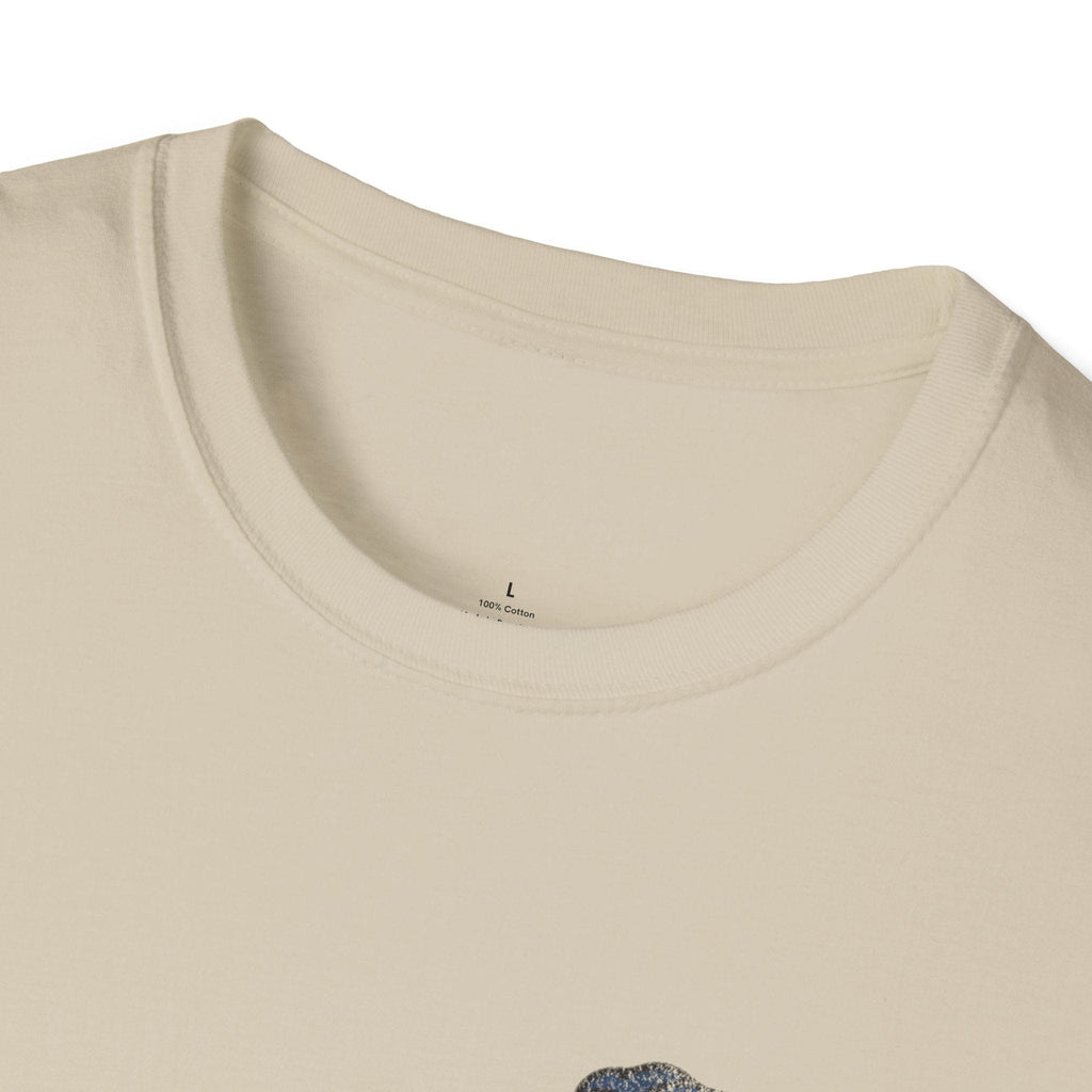 Printify T-Shirt Skeleton Relaxing